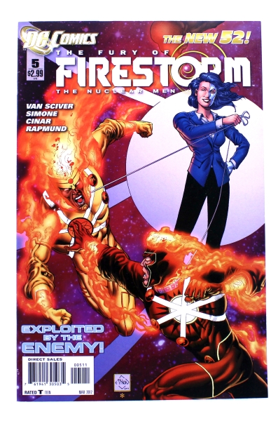 The Fury of Firestorm - the nuclear men - The New 52! Comic # 5: Exploited by the Enemy! von DC Comics